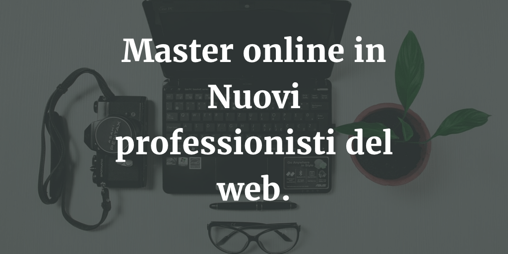 Master online in Nuovi professionisti del web a Reggio Emilia.
